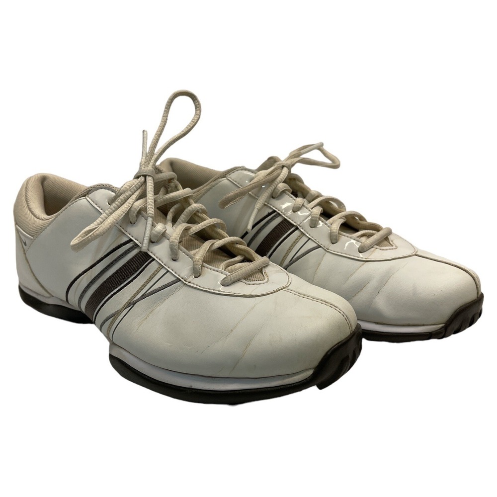 Nike Women's 7.5 Golf Cleats TAC Egg Shell‎